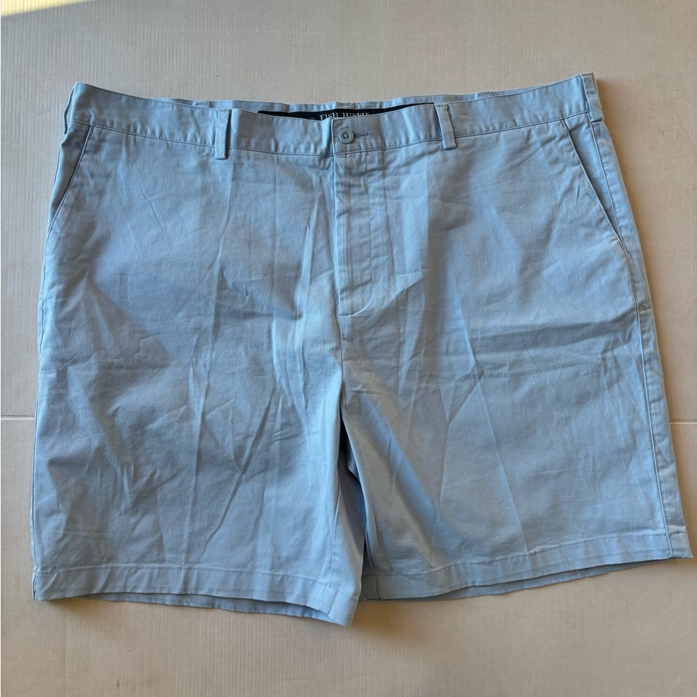Fish Hippie sz 44 Flat-Front Chino‎ Shorts STRETCH TWILL DRIFT SHORT